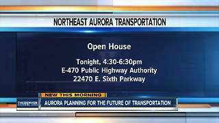 Aurora planning for the future of transportation