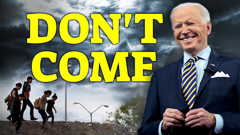 Biden Tells Migrants 'Don't Come Over' Amid Rising Numbers of Illegal Crossings