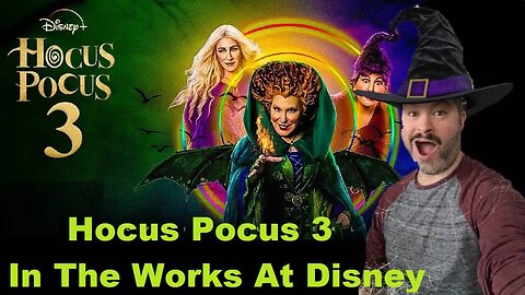 Hocus Pocus 3 In The Works At Disney