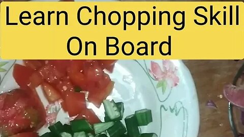 Increase Your Knife Skills for Cooking।How to Use Knife on Chopping Board।@cookingphoenix