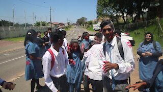 SOUTH AFRICA - Durban - Matric students celebrate last paper (Videos) (8cj)