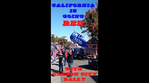 Trump 2020 California Red Tidal Wave on The Ground! Its happening!