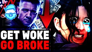 Disney's WOKE Hawkeye Completely TANKS! Worst Viewed Marvel Show & MASSIVE Drop From Loki