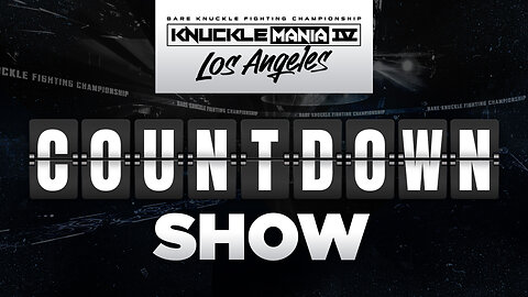 COUNTDOWN TO KNUCKLEMANIA IV 8PM EDT/5PM PDT