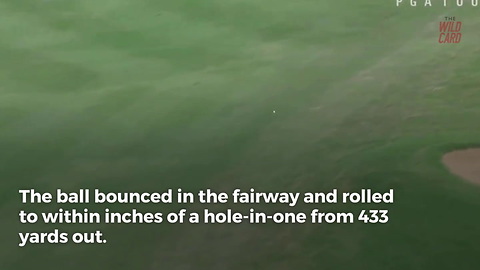Dustin Johnson Came Inches Away From A Par-4 Hole-in-One
