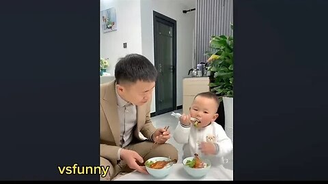 Cute funny baby| Cute funny cat| Funny video