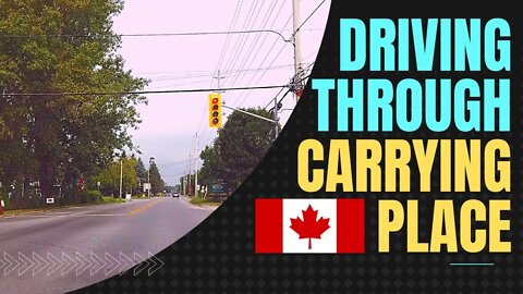 Calm Drive Through Carrying Place, Ontario