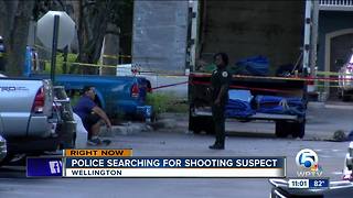 Shooter sought after person injured in Wellington