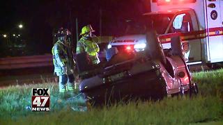 Rollover accident on US-127 in Lansing Township
