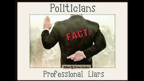 Politicians Are Full Of Shit! Discrediting Evidence here