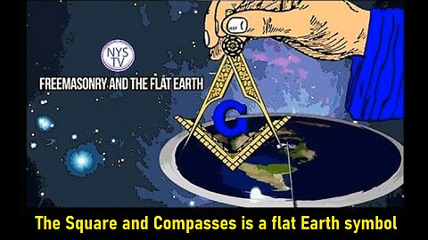 FREEMASONS & FLAT EARTH by 32nd Degree Freemason Johan Dalborg