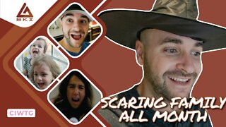 SCARE PROJECT | DAD SCARES FAMILY ALL MONTH | HALLOWEEN 2022 | CIWTG