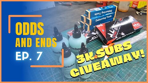 Odds and Ends - Episode 7 - Shop Projects - 3,000 Subscriber Giveaway - Matty's Workshop