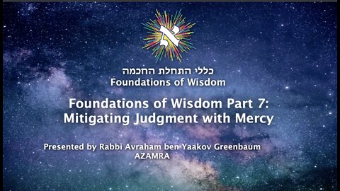 Foundations of Wisdom Part 7