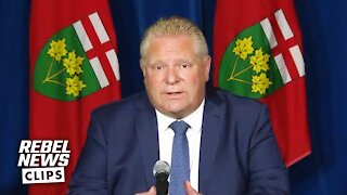 Did Ontario's premier break his own COVID restrictions?