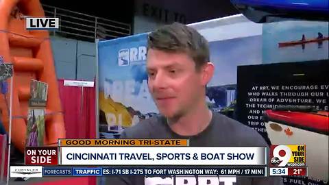 Last weekend to catch Cincinnati Travel, Sports and Boat Show at Duke Energy Convention Center