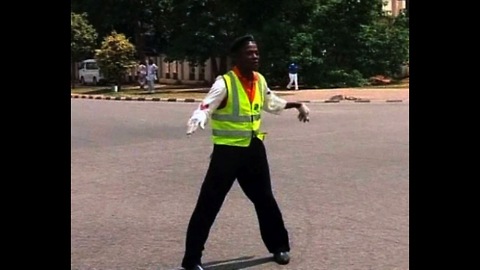 Breakdancing Traffic Warden