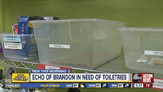 ECHO of Brandon in desperate need of toiletries