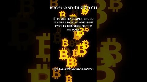 Boom-and-Bust Cycles: Bitcoin's Volatility: Riding the Ups and Downs - Fact #7 #shorts