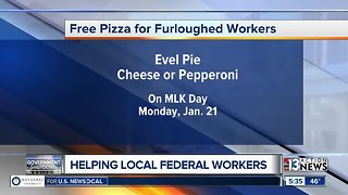 Evel Pie offers food to federal employees