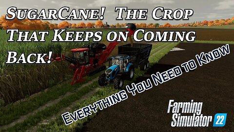 Everything you need to know about Sugarcane in Farming Simulator 22