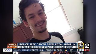 Hit-and-run driver sought after bicyclist killed