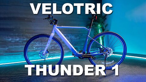 36 lbs Velotric Thunder 1 Electric Road Bike Review