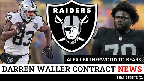 Darren Waller contract extension news & find out how the Bears helped the Raiders