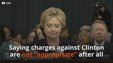 No Charges For Clinton