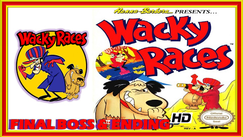 Wacky Races (NES) Final Boss Fight & Ending - 60 FPS HD