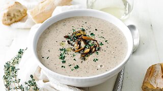 Homemade Cream of Mushroom Soup Recipe