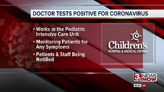 Doctor tests positive for coronavirus
