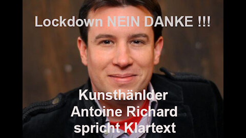 Lockdown NEIN DANKE!!! Antoine Richard live