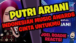 Putri Ariani - Cinta Untukmu | INDONESIAN MUSIC AWARDS 2023 - Roadie Reacts