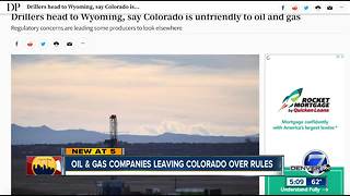 One oil and gas company wants out of Colorado, while another CEO doubles down