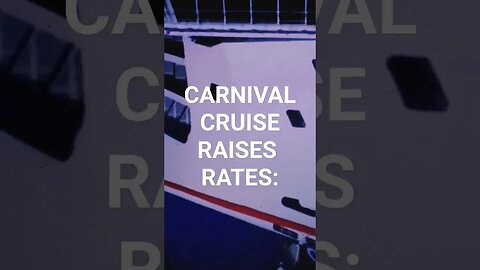 Faster Internet = Higher Rates. #shorts #cruisenews CARNIVAL CRUISE RAISES PRICES.