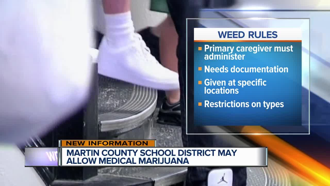 Martin County School District discuss medical marijuana policy