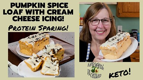 Pumpkin Spice Loaf with Cream Cheese Glaze | JanetGreta's Cinnamon Bread with a Twist! PSMF