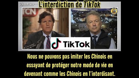 L’interdiction de TikTok.