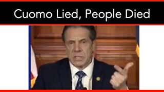 Cuomo Lied And People Died