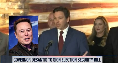 Gov. DeSantis Comments on Elon Musk's Buyout of Twitter, Crowd Applauds The Deal..