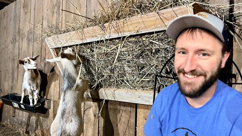 How to Build a SIMPLE Homestead Hay Feeder