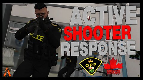 Greater Ontario Roleplay | Ontario Provincial Police Respond To Active Shooter At Orillia Hospital!