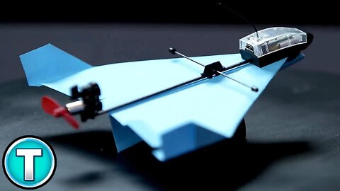Powerup Paper Airplane | Smartphone Controlled Paper Airplane