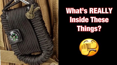 What’s Really Inside A Budk Paracord Survival Kit?