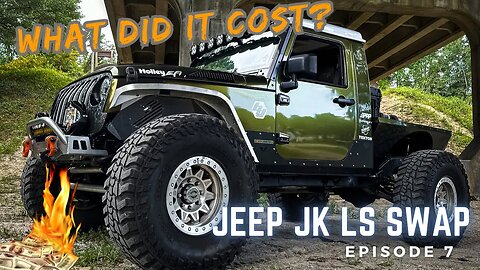 How Much Does A LS Swap Cost + sPod Bantam Install - Jeep Wrangler JK LS Swap DIY - Episode 7