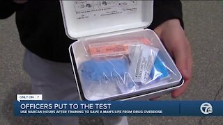 Officers use Narcan hours after first training to save man's life