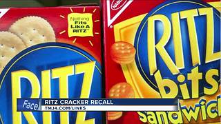 Ritz products recalled due to Salmonella risk