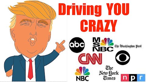 Who Drove you CRaZy the Last Four Years? The Media or Orange Man?