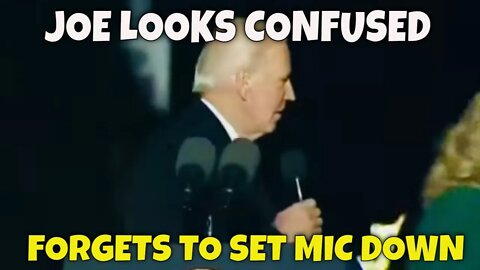 Joe Biden looked Completely DAZED AND CONFUSED after this Event Last Night